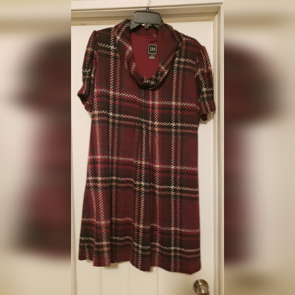 J H mini sweater dress